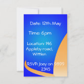 Paws Einladung (Rückseite)