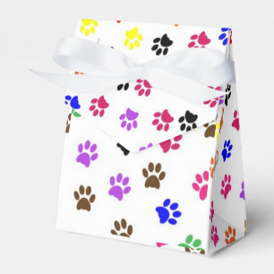 Paws Favor Box Geschenkschachtel