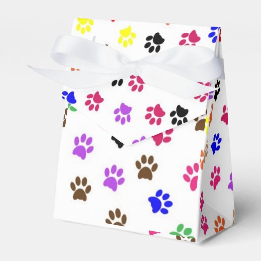 Paws Favor Box Geschenkschachtel (Vorderseite)