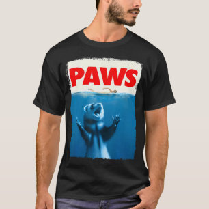 Paws Ferret Funny Funny Ferret Lover Geschenke für T-Shirt