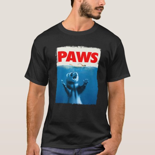 Paws Ferret Funny Funny Ferret Lover Geschenke für T-Shirt (Vorderseite)