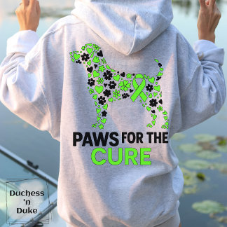 Paws for a Cure Non-Hodgkin-Lymphom-Bewusstsein Hoodie