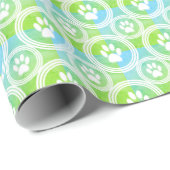 Paws-for-Giving-Geschenk-Wrap Geschenkpapier (Rolleneckpunkt)