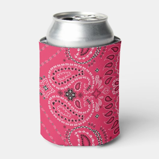 Paws-for-Paisley Can Cooler (Multi) Dosenkühler (Kanne Vorderseite)