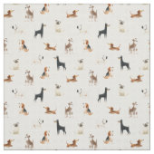 Paws Gingham Stoff (Muster)