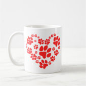 Paws Heart Kaffeetasse (Links)