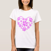 Paws Heart T-Shirt (Vorderseite)