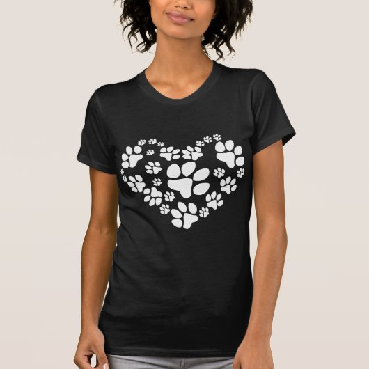 Paws Heart T-Shirt (Vorderseite)