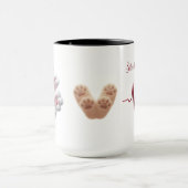 Paws & Heartbeats Tasse - Furry Liebe in jeder Sei (Zentrum)