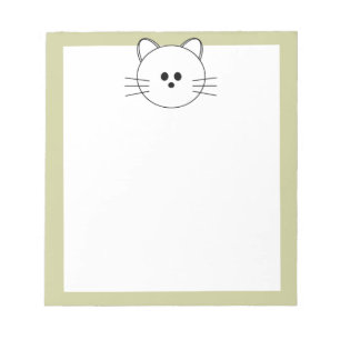 Paws Here Notizblock "Kitty"