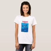 Paws Horror Movie Poster Spoof T-Shirt (Vorne ganz)