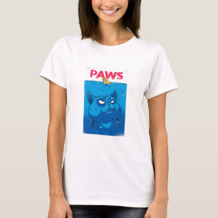 Paws Horrorfilmplakat-Parodie T-Shirt
