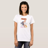 "Paws & Hugs Joyful Dog Lover T-Shirt" T-Shirt (Vorne ganz)