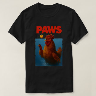 PAWS-Hühner-Meme-Illustration für Tierliebhaber T-Shirt