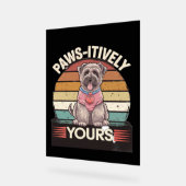 Paws-Hund Acrylschild (Winkel)