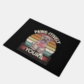 Paws-Hund Fußmatte (Schrägansicht)