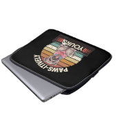 Paws-Hund Laptopschutzhülle (Vorne Knopf)
