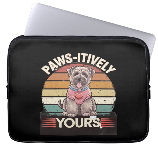Paws-Hund Laptopschutzhülle (Vorderseite)