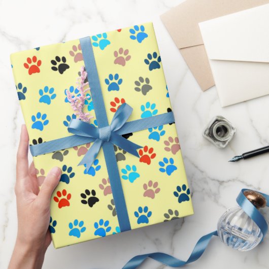 Paws Hund Lover Katze Lover Hunde Mama Katze Mama  Geschenkpapier (Schenken)