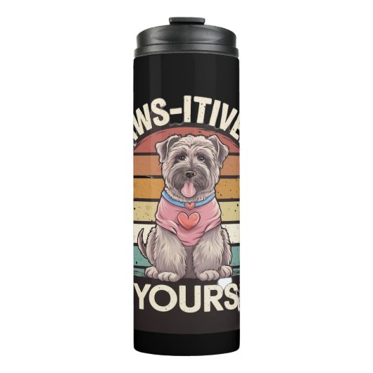 Paws-Hund Thermosbecher (Vorderseite)