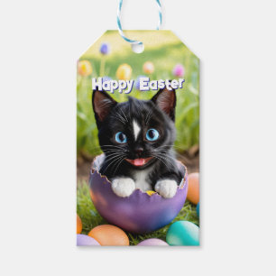 Paws in einem Pod: Felinis Ei-stra-Gemütes Nest Geschenkanhänger