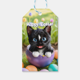 Paws in einem Pod: Felinis Ei-stra-Gemütes Nest Geschenkanhänger