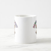 Paws in Flight Dog Kaffeetasse (Mittel)