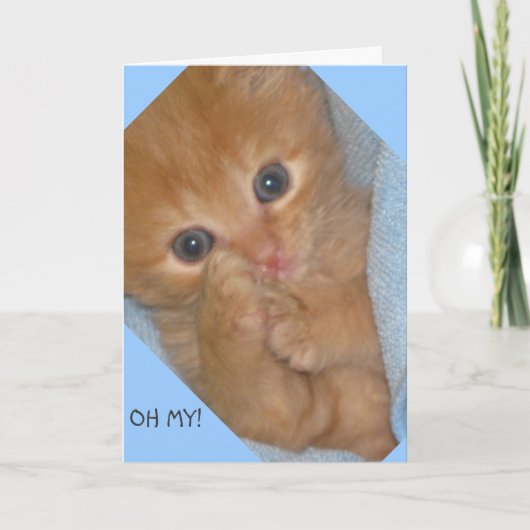 PAWS-ITITIV MARVELOUS GEBURTSTAGSKARTE KARTE (Vorderseite)