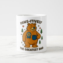 Paws-itiv der Beste Vater-Bär