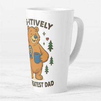Paws-itiv der Beste Vater-Bär Milchtasse