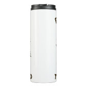 Paws-itiv der Beste Vater-Bär Thermosbecher (Rückseite)