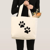 Paws Jumbo Stoffbeutel (Vorderseite (Produkt))