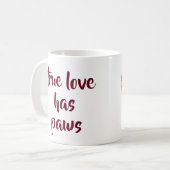 Paws Kaffeetasse (Vorderseite Links)