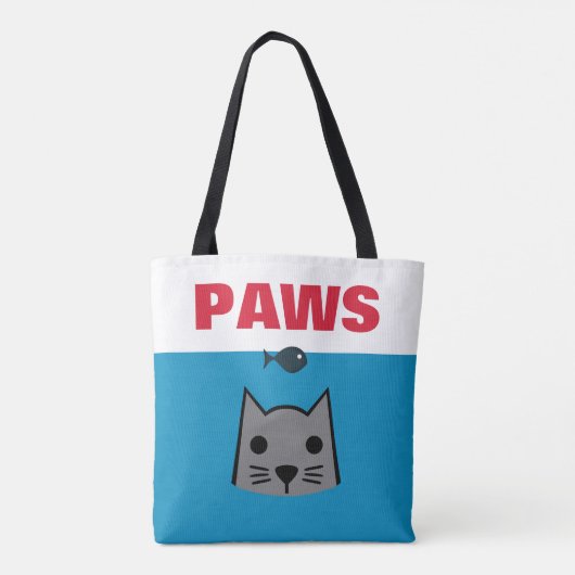 Paws, Katze Tasche (Rückseite)