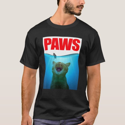 PAWS Katze und Maus Top Hai und Katze (Vorderseite)