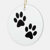 Paws Keramik Ornament (Links)