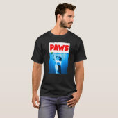 Paws Kiefer Hund und Tennis Ball für Männer für Fr T-Shirt (Vorne ganz)