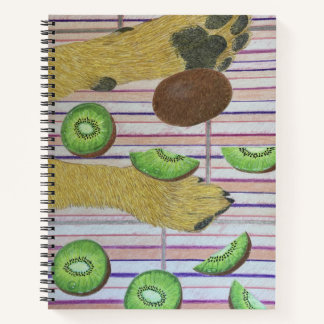 Paws&Kiwi Notizbuch