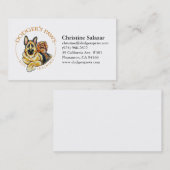 Paws-Logo Visitenkarte (Vorne/Hinten)