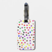 Paws Luggage Tag Gepäckanhänger (Rückseite vertikal)