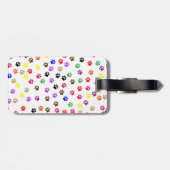 Paws Luggage Tag Gepäckanhänger (Rückseite horizontal)