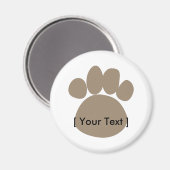 Paws Magnet (Vorderseite/Rückseite)