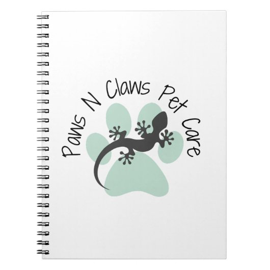 Paws N Claws Serielles Notebook Notizblock (Vorderseite)