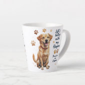 Paws of Joy Latte Tasse (Rechte Ecke)