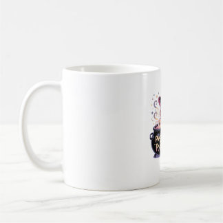 Paws Off My Potion, Kawaii Halloween Witch Cat Cla Kaffeetasse