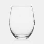 Paws Off My Potion, Kawaii Halloween Witch Cat Cla Weinglas Ohne Stiel (Links)