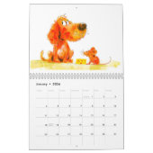 Paws & Pals 2026 – A Dog’s Comic Encounters Kalender (Jan 2026)