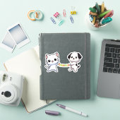 Paws & Pals: Ein fröhlicher Empfang Aufkleber (iPad Hülle)