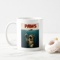 Paws Parody Cat Jagd auf eine Niedliche Maus