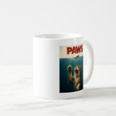 Paws Parody Cat Jagd auf eine Niedliche Maus Kaffeetasse (VorderseiteRechts)